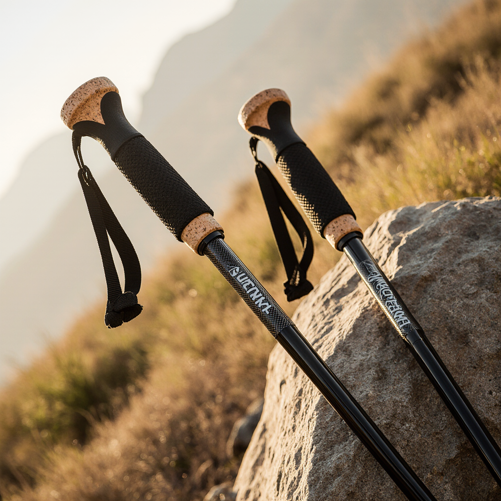 Carbon Fiber Trekking Poles (Pair)