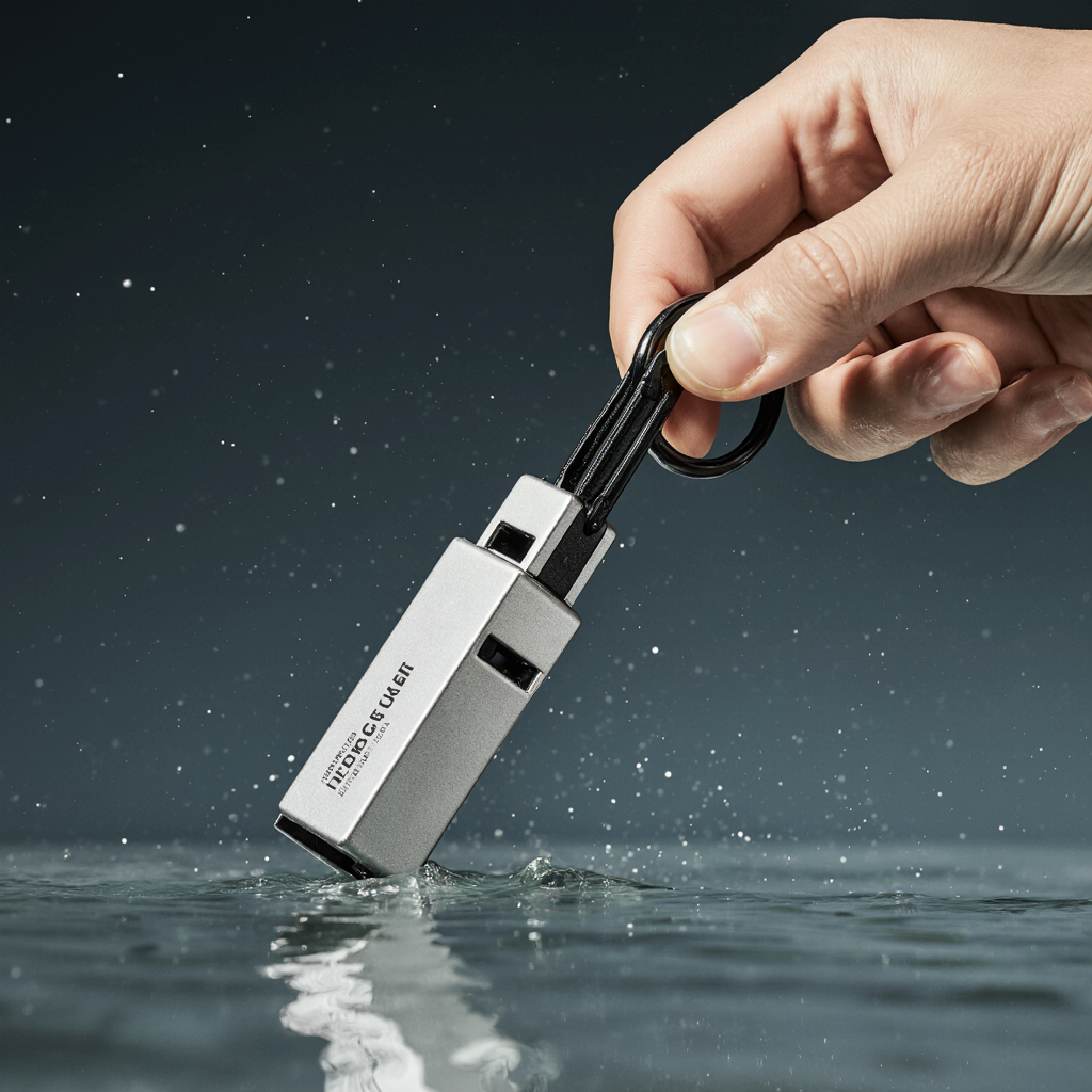 Compact Emergency Whistle