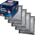 Emergency Space Blanket (4- Pack)