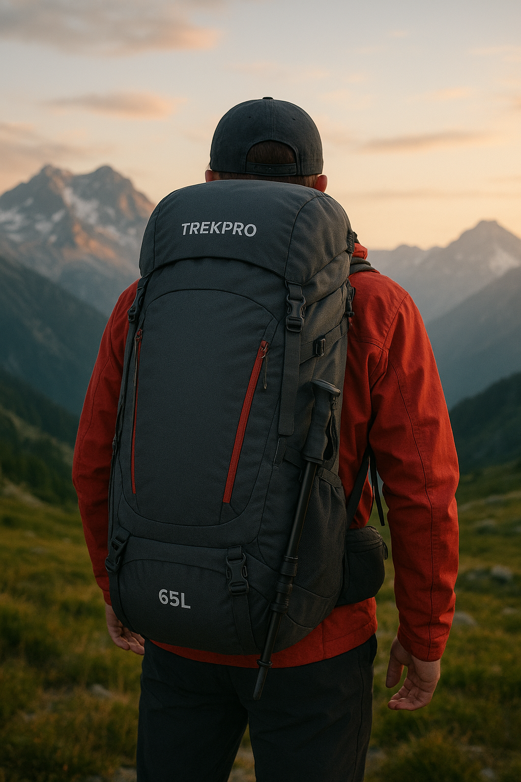 TrekPro 65L Hiking Backpack